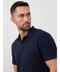 BANANA REPUBLIC ポロシャツ FACTORY STORE　　モノグラムピケ BRポロシャツ メンズ